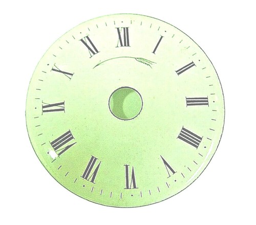Ancien petit cadran pendule - ancien,