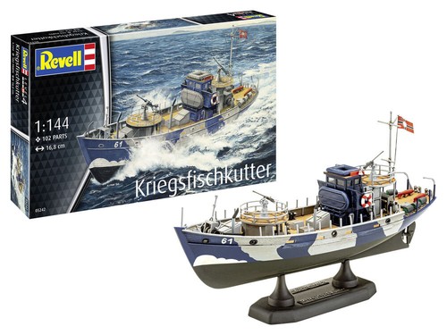 Revell kfk - revell, (kriegsfischkutter)