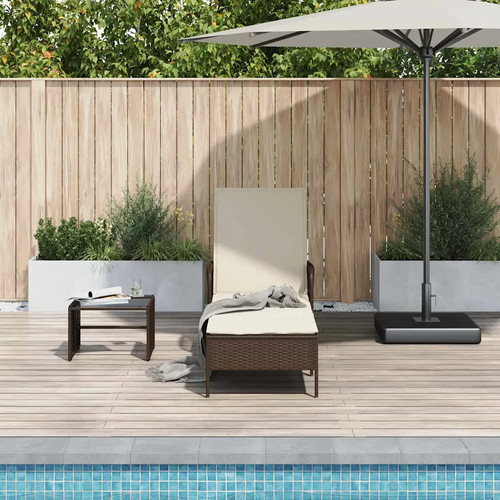 Transat avec coussin - , polyrotin