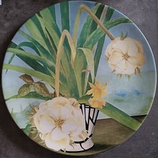 Vintage: très beau plat ∅ 30 cm en faïence de Gien décor IL ÉTAIT UNE FOIS C83