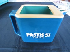 Pichet ! Ancien ! Plastique ! Bleu ! Pastis 51 !