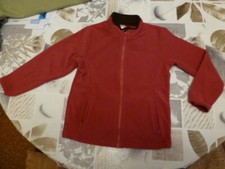 veste blouson polaire    fermé par zip comme neuf taille 6 ans