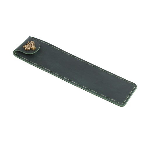 Porte stylo cuir - en,