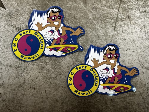 Surf stickers town - stickers,
