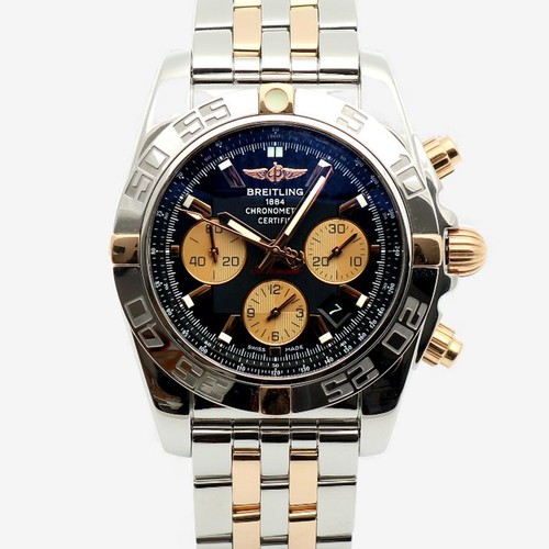Breitling chronomat b01 gold - breitling,