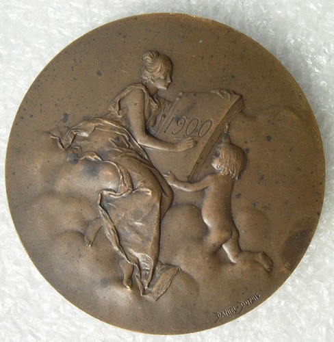 Medaille 1900 monnaie paris - medaille,