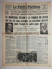 N654 La Une Du Journal Le