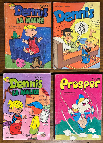 Lot bds jeunesse dennis - bds,