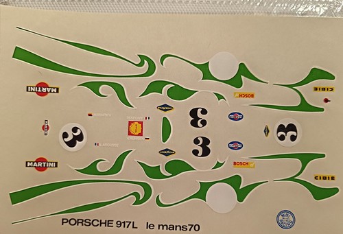 Decal porsche 917 - porsche, l
