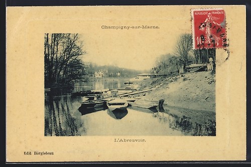 Cpa champigny sur - cpa, champigny-sur-marne