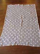 Rideau N°88 petit écru filet