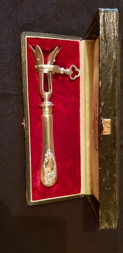 Manche gigot argent fin - à, argent.