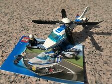 LEGO City L'hélicoptère de Police (7741) Complet avec Minifigure - Pas de Boîte