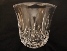 Saint Louis, cristal, petit modèle, 11 cm, 650g, parfait état, signé.
