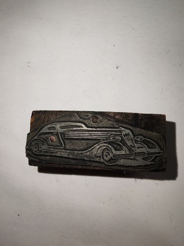Ancien tampon encreur - , matrice