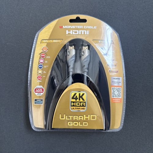 6ft monster cable hdmi with - cable,