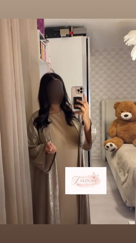 Abaya pièces fluide avec - abaya,