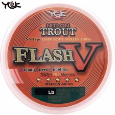 Nylon YGK Flash-V Trout 0.12mm 2.5lbs 150m