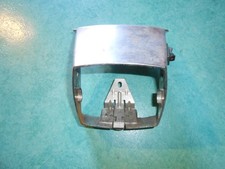Coque de phare chromée
