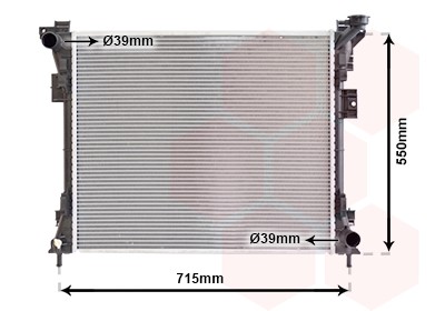 Radiateur refroidissement - radiateur,