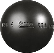 Boules de pétanque diamètre 76mm de marque MS Triplette anti-rebond