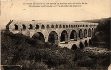 CPA Le PONT-du-GARD vu de