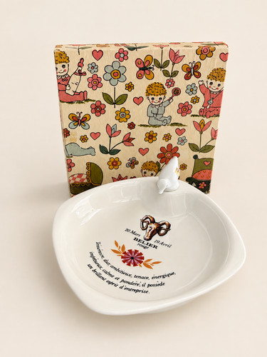 Ancienne assiette chauffante
