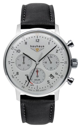 Bauhaus chronographe solaire - bauhaus,