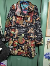 Desigual brocade button - , coat