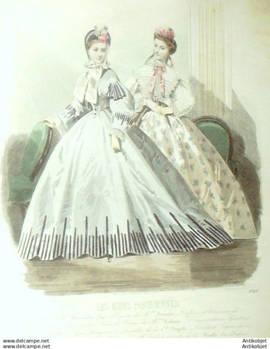 Gravure modes parisiennes - gravure,