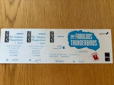 billet ticket place de concert  THE FABULOUS THUNDERBIRDS