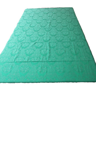 Grand tissu nappe verte - tissu, ou