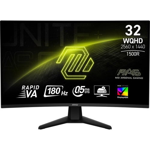 Ecran gamer incurvé - pc, msi