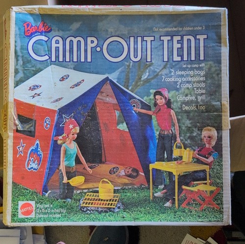Mattel barbie camp out tent - mattel,