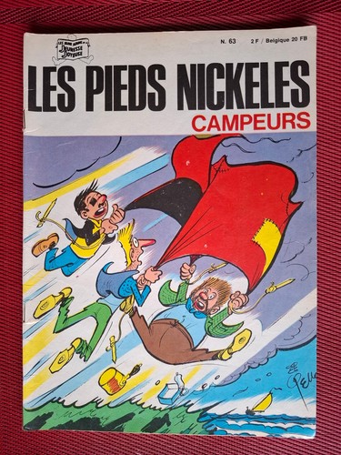 Les pieds nickelés - les, campeurs