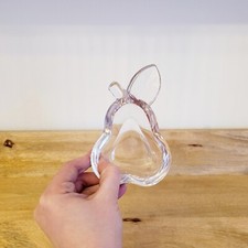 Vide poche poire en cristal Art Vannes France