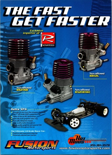 Novarossi engine print - rc, ad