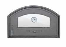 Portes pour Un Four à Pizza en Fonte poêle à Bois 700x460 avec therm. et Verre