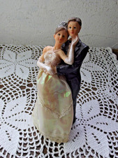 FIGURINES COUPLE MARIES RESINE