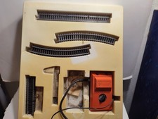 JOUEF TGV  HO COFFRET DE 15 RAILS  DROIT COURBE + TRANSFO  FONCTIONNE