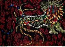 Art - Tapisseries - Jean Lurçat - Le Lion Fragment de Claires - CPM - Voir Scans