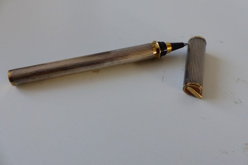 Dupont stylo bille argent - stylo,