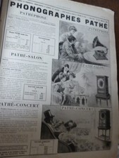 Pathephone phonographe - pathephone,