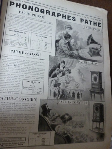 Pathephone phonographe - pathephone,