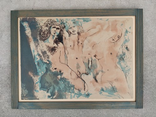 Ancienne lithographie salvador - ancienne,