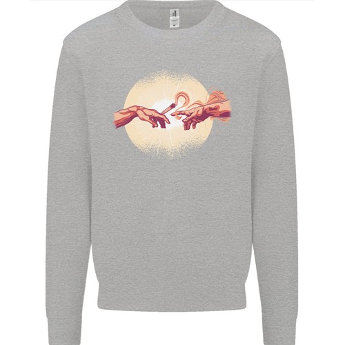Sweat capuche amusant - À,