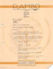 1945  FLAMBO MEUBLE A PARIS - LEO BERGERON  47-0721