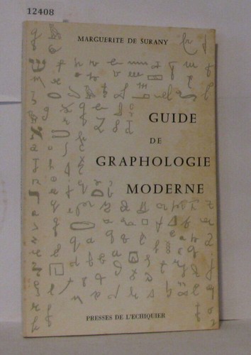 Guide graphologie moderne - graphologie,
