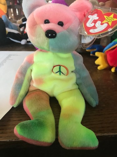 Peace beanie baby 1996 - “peace”,