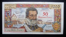 50 N.Francs / 5000 Francs